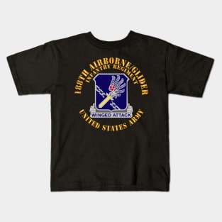 188th Airborne - Glider Infantry Regiment - DUI X 300 Kids T-Shirt